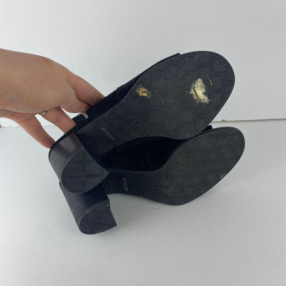 Vionic Blakely Open Toe Sz 8 Sandals Block Heel B… - image 7